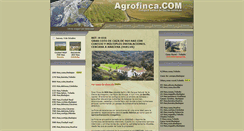 Desktop Screenshot of agrofinca.com