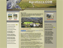 Tablet Screenshot of agrofinca.com